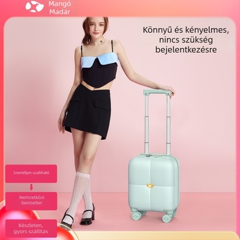 Gyerekeknek szóló ultra-könnyű kézitáska cipzárral, 2,23 kg, poliészter bélés, univerzális kerekek, kombinációs zár