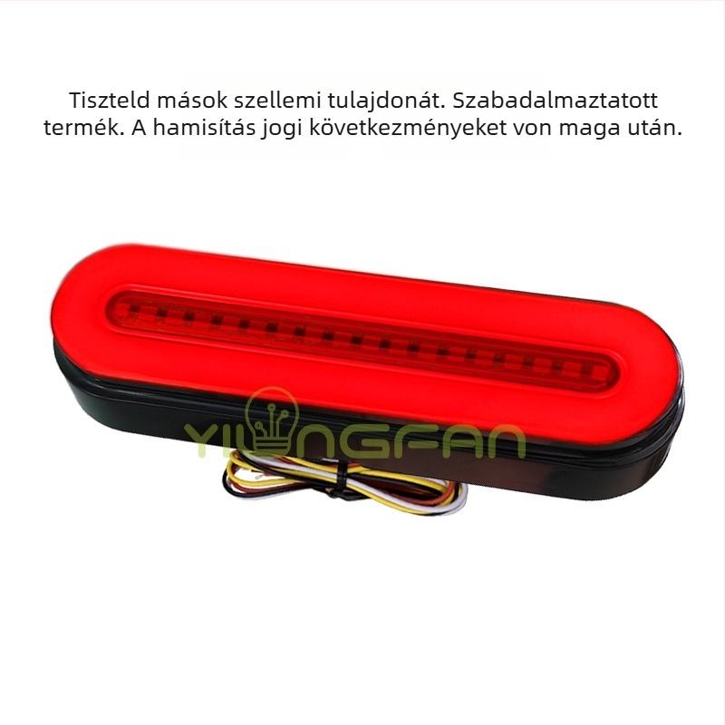 LED hátsó lámpa trailerhez – 2835SMD, DC 10-30V, 500 lm, Modell YLF-TD001