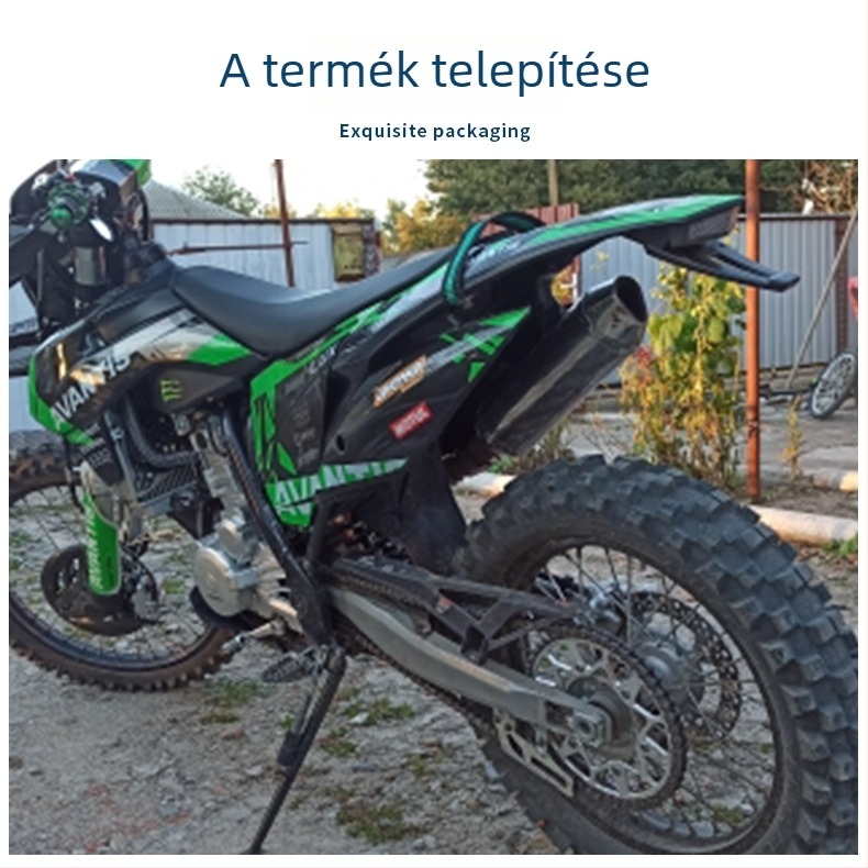 Enduro motorkerékpár hátsó lámpa LED-del, 35W, 12V, modell 211 (öt sor)