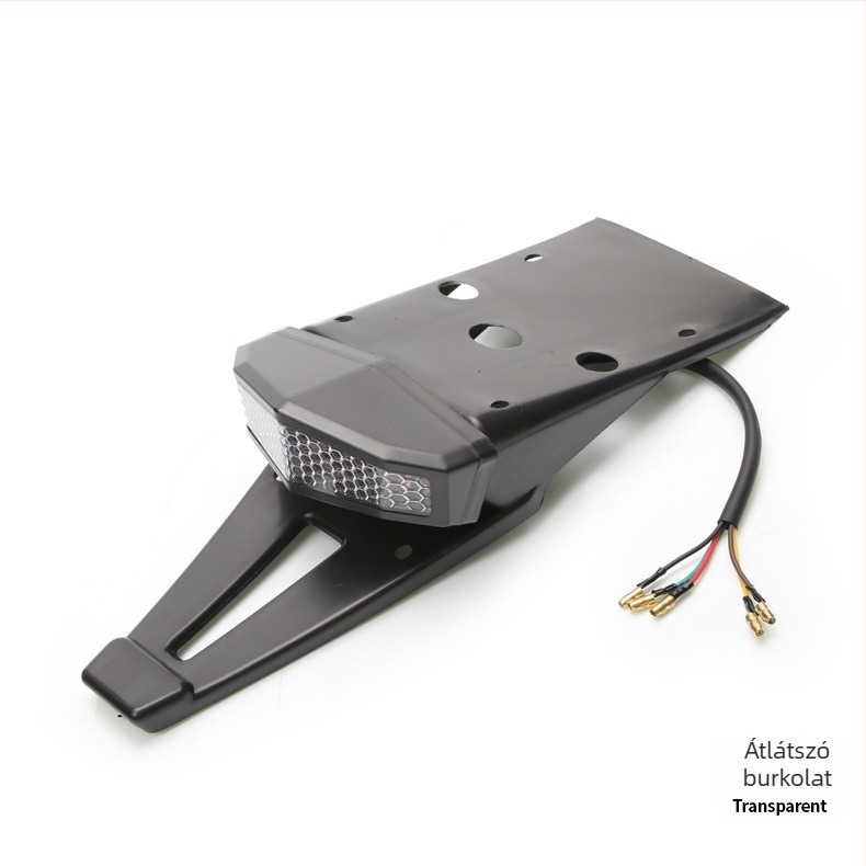 Enduro motorkerékpár hátsó lámpa LED-del, 35W, 12V, modell 211 (öt sor)