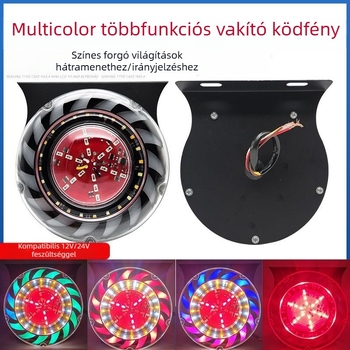 LED teherautó hátsó lámpa - vízálló 4 az 1-ben villogó hátsó fény, univerzális 12-24V