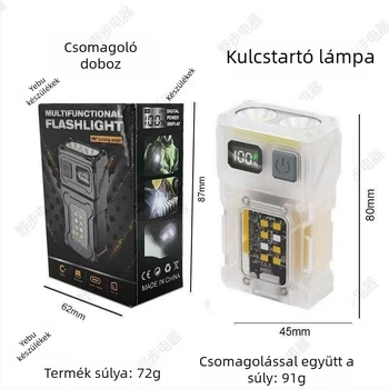Mágneses LED kézi munkalámpa autójavításhoz és kültéri használathoz, ABS ház, Dc-08 modell, ≤100 lm