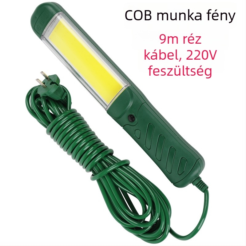 LED COB munkalámpa 35W, 220V, mágneses alap, modell QY-COB