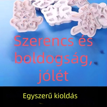 Gőzölt zsemle forma virág- és barackmintákkal – otthoni használatra, domborító eszköz, ABS anyag, szabályos poligon alakú