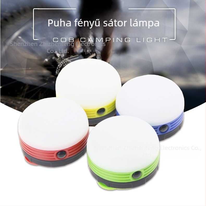 Pagao LED kempinglámpa, akkumulátorról működő, 3.7V, 1W, modell Pg-0166