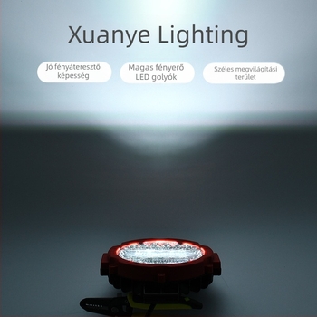 Xuanyi Járművek Munkavégzési Lámpa – Öntött alumínium LED lámpa, 48W, hideg fehér fény, élettartam 5000 óra, alkalmas teherautókhoz és trailerre