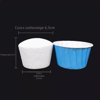 Fan Yi Habtorta forma – szabálytalan alak, PS anyag, sütőforma gyakorláshoz