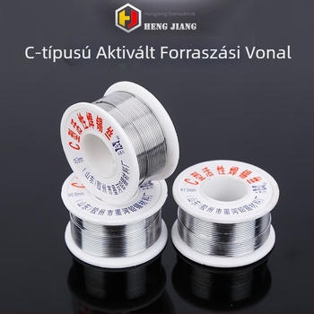 Forrasztódrót javításhoz, nagy tisztaságú, gyantával dúsított, Jiaozhou Type C márka, háztartási készülékekhez és forrasztópákákhoz