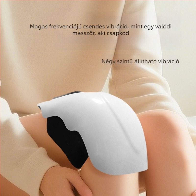 SHIFX Térd masszírozó – újratölthető, infravörös melegítés és melegkompresszió, vibrációs és dagasztó masszázs a térdízületre