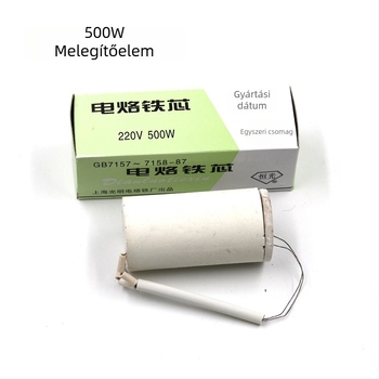 Fa markolatú forrasztópáka, 75-300W és 500W fűtőelemekkel, 220V Inkai elektromos fűtés