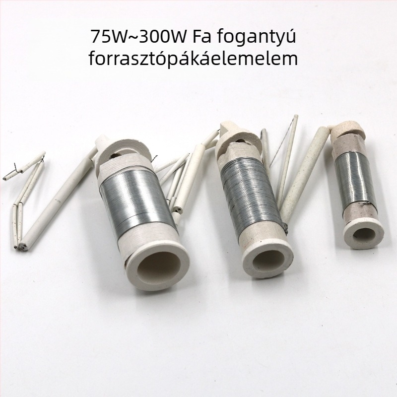 Fa markolatú forrasztópáka, 75-300W és 500W fűtőelemekkel, 220V Inkai elektromos fűtés