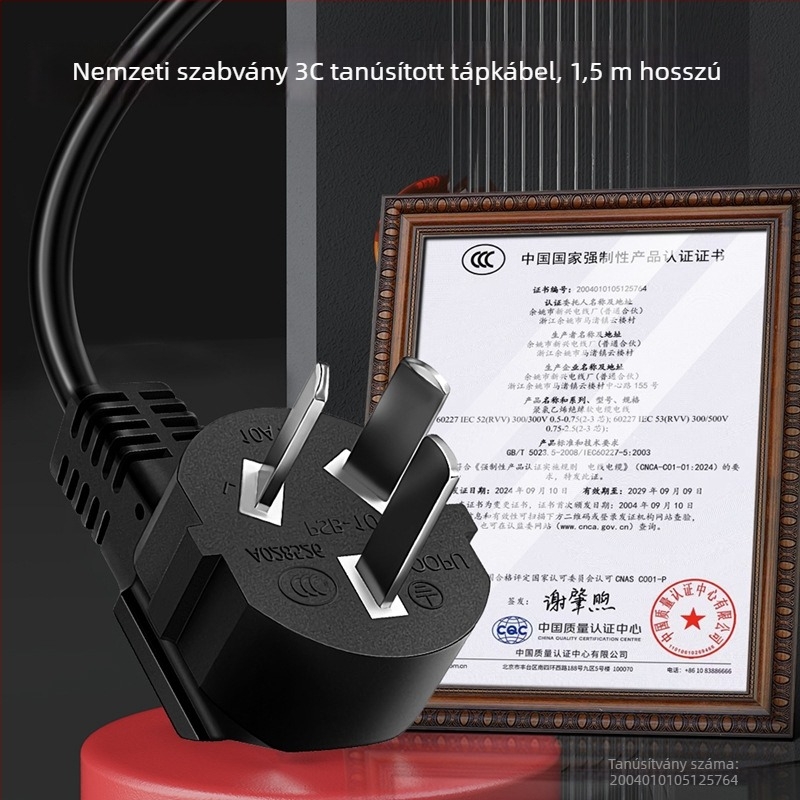 Deli DL8860 Kívülről melegítő forrasztópáka állandó hőmérséklettel, 60W, 220V, 907-es hegy