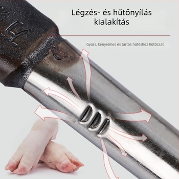 Wanjia márkájú elektromos forrasztóvas fából készült fogantyúval, 220V, elektromos fűtés, sertésszőr eltávolítására