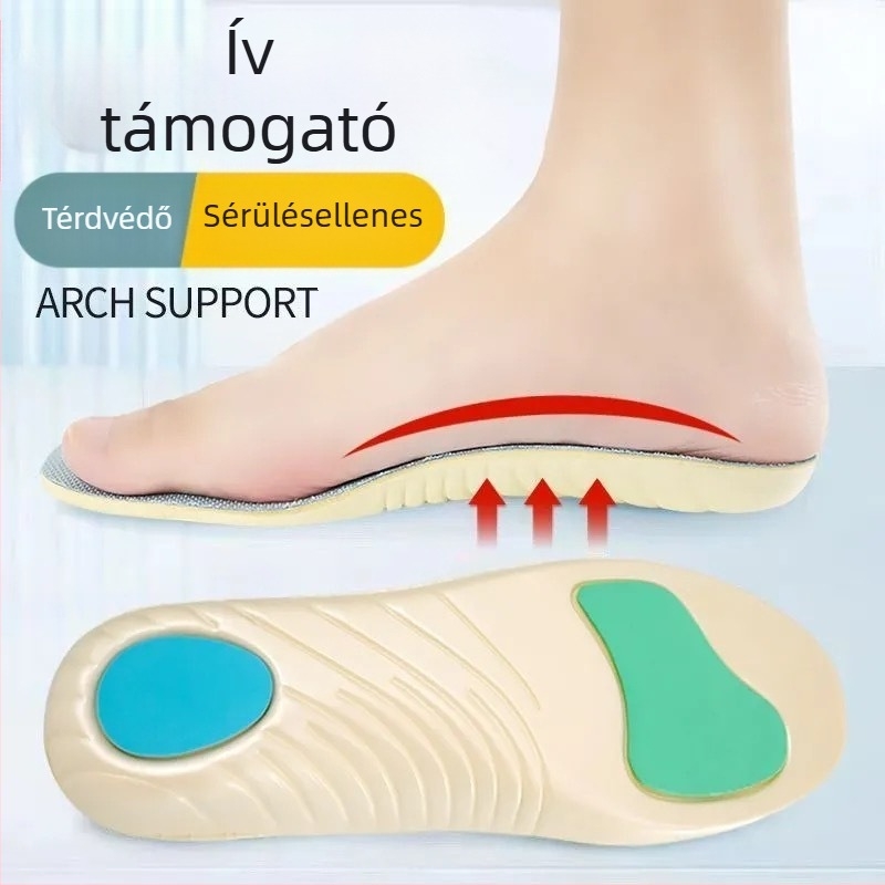 Lapos láb korrekciós talpbetét arch support – EVA, teljes talpbetét, ortopéd
