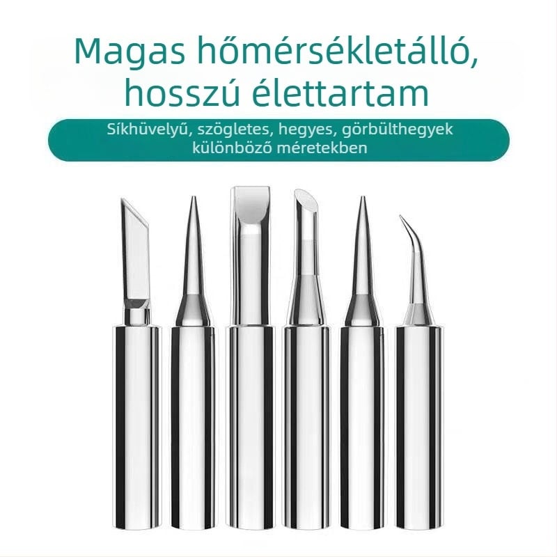 Állandó hőmérsékletű elektromos hegesztőfej belső fűtéssel – univerzális cserehegesztőfej