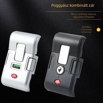 Kombinációs zár poggyászhoz, utazáshoz – kis lopás elleni zár bőröndökhöz