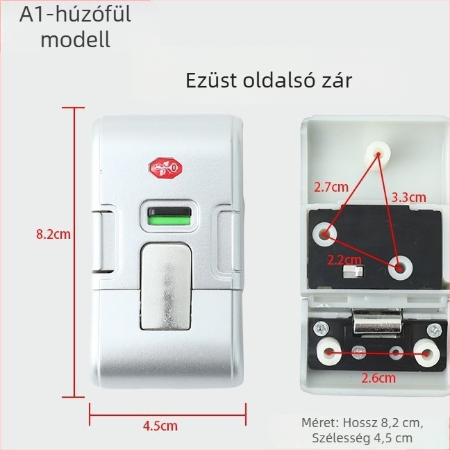 Kombinációs zár poggyászhoz, utazáshoz – kis lopás elleni zár bőröndökhöz