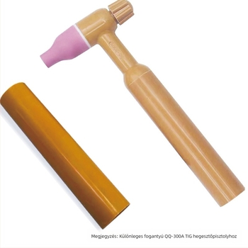 Argon ívhegesztő pisztoly tartozékok QQ300A, Bakelit markolat, 300A, kompatibil QQ/QS300A