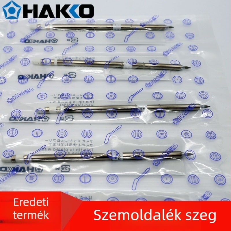 HAKKO forrasztóhegyek — egyenes hegy, standard hosszúság, sorozat T12-D08 12 16 24 D4 DL32 52