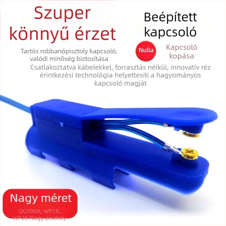 Cabos integrált kapcsoló argon ívhegesztő pisztolyhoz QQ-150A WP-18