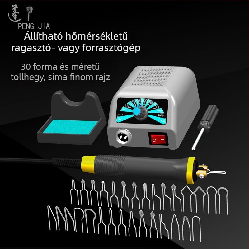 Peng Jia faégető toll faanyaghoz — műanyag fogantyú, elektromos forrasztó- és pyrográf eszköz