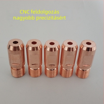 Ívhegesztő érintkezőcsúcs merülő ívhez, 14x1.5, réz-krom-zirkonium ötvözet, 500 A