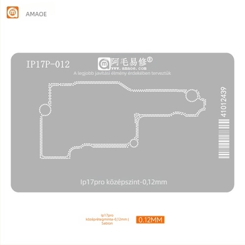 3-in-1 középső réteg tinplatings platform acélhálós kivitelben, kompatibilis az iPhone 17 Air/Pro/Max (Márka: Amao yixiu; Anyag: acélháló; Kompatibilitás: iPhone 17 Air/Pro/Max)