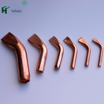 Réz forrasztóhegy, lapos fej, 200W, Yahao – nagy teljesítményű forrasztóhegy