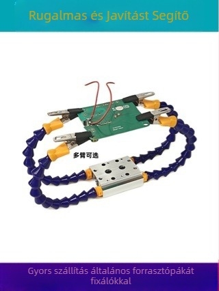 Többfunkciós forrasztóállomás tartó model repülőgépekhez - rögzített konzol és univerzális csőjavító áramkör tartó