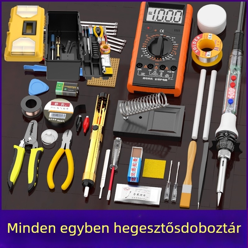 Jingling Multiméter és Forrasztópáka – Elektronikai Javító Eszközkészlet