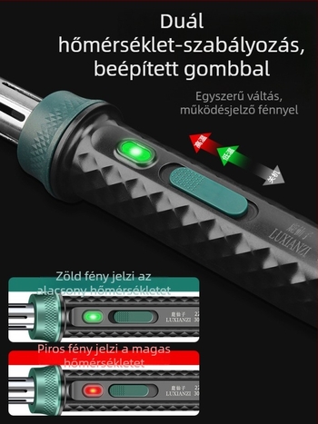 Magas teljesítményű forrasztóvas, professzionális és ipari szintű, forrasztópisztoly elektronikai javításokra