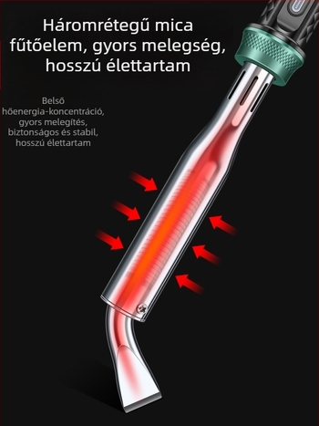 Magas teljesítményű forrasztóvas, professzionális és ipari szintű, forrasztópisztoly elektronikai javításokra