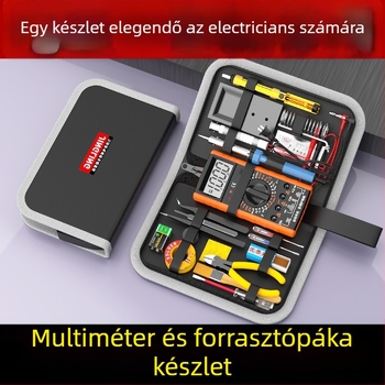 Szakmai minőségű készlet: multiméter és forrasztó készlet szerszámosládával, állandó hőmérséklet-ellenőrzéssel, otthoni és diák használatra — Ye xuan
