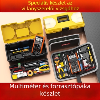 Szakmai minőségű készlet: multiméter és forrasztó készlet szerszámosládával, állandó hőmérséklet-ellenőrzéssel, otthoni és diák használatra — Ye xuan