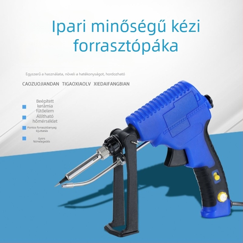 Jinxin Forrasztó készlet automatikus ónadagolással, belső fűtés, kézben tartható, hőmérséklet-szabályozó
