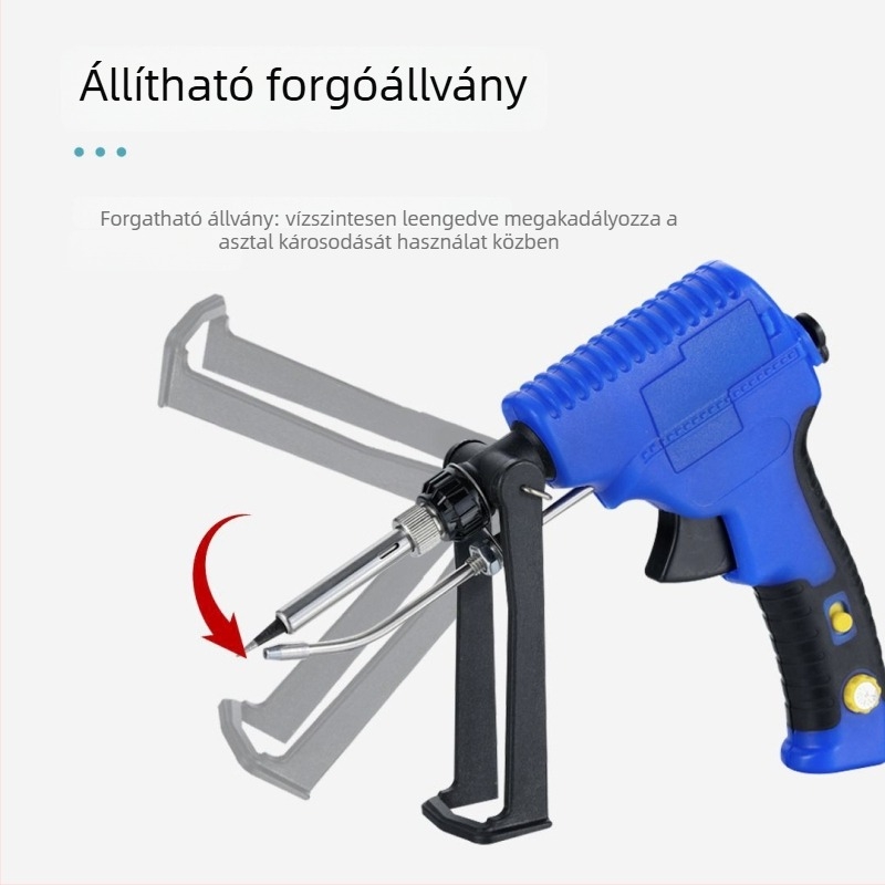 Jinxin Forrasztó készlet automatikus ónadagolással, belső fűtés, kézben tartható, hőmérséklet-szabályozó