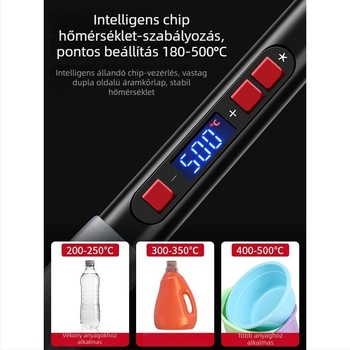 Deer Fairy elektromos melegedő gravírozó- és vágó kés műanyaghoz, KT tábla, habszivacs, forró olvadó kaparó eszköz