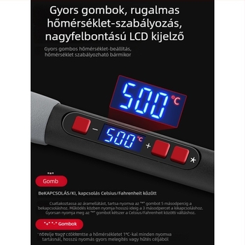 Deer Fairy elektromos melegedő gravírozó- és vágó kés műanyaghoz, KT tábla, habszivacs, forró olvadó kaparó eszköz