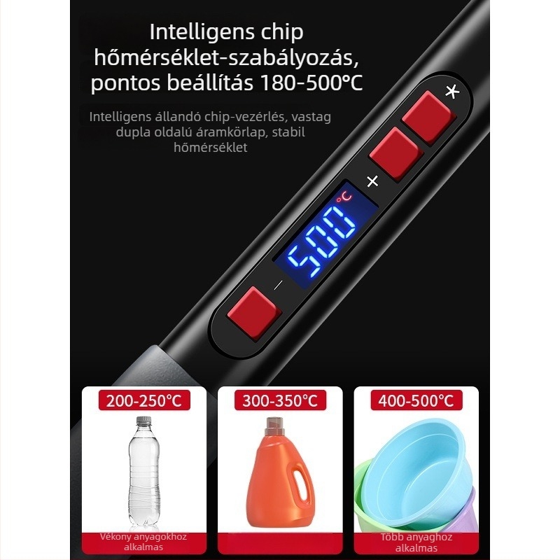 Deer Fairy elektromos melegedő gravírozó- és vágó kés műanyaghoz, KT tábla, habszivacs, forró olvadó kaparó eszköz