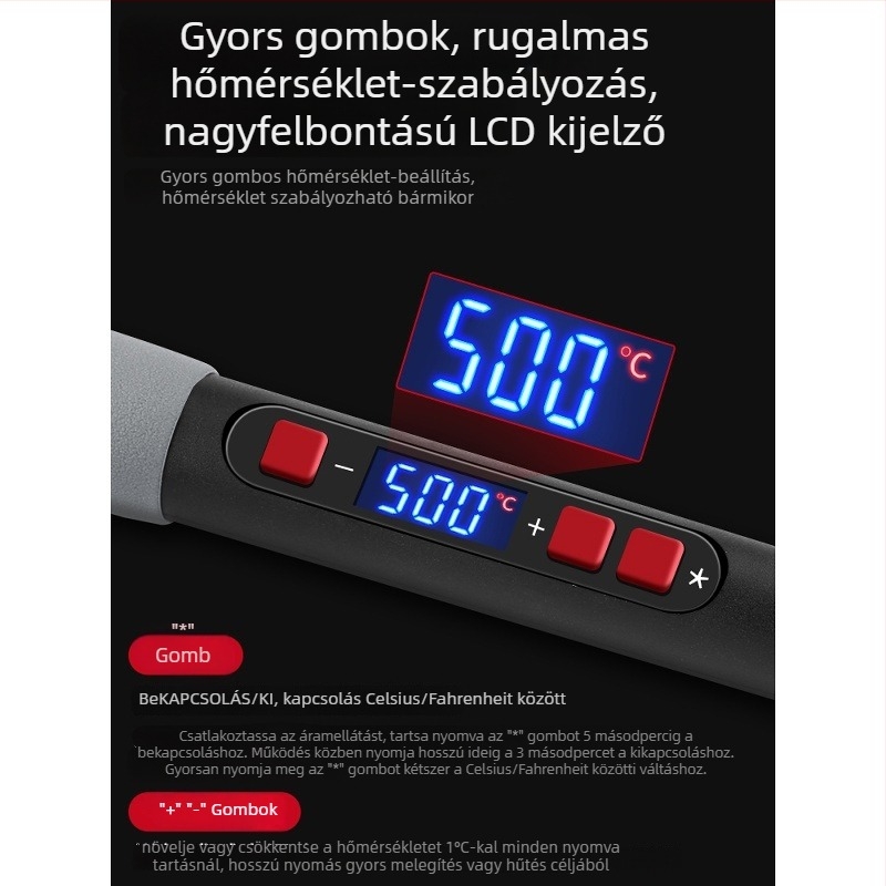 Deer Fairy elektromos melegedő gravírozó- és vágó kés műanyaghoz, KT tábla, habszivacs, forró olvadó kaparó eszköz