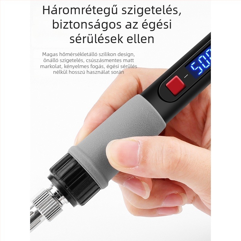 Deer Fairy elektromos melegedő gravírozó- és vágó kés műanyaghoz, KT tábla, habszivacs, forró olvadó kaparó eszköz