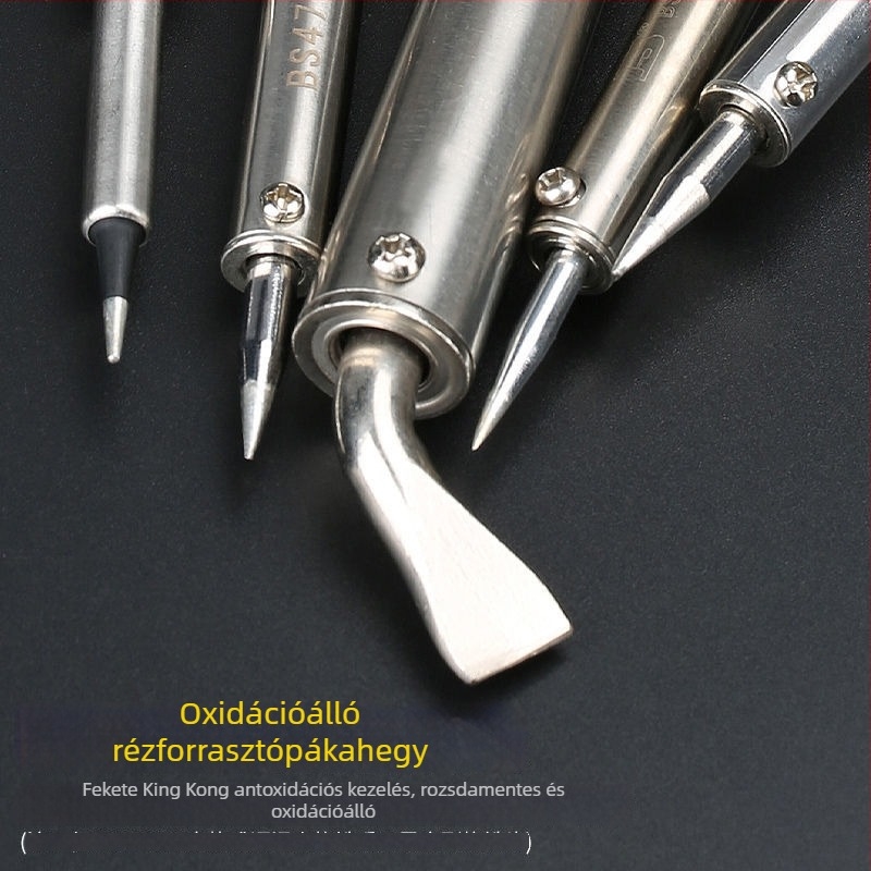 Állítható hőmérsékletű forrasztópáka – kézi forrasztás, magas hőmérséklet, hosszú élettartam, 30W–150W