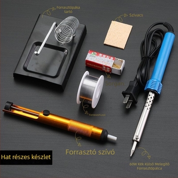 Unique külső fűtésű forrasztó készlet, forrasztó tollal és javító eszközzel