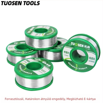 TUOSEN Sn50Pb50 flux-koros forrasztódrót rozin fluxszal