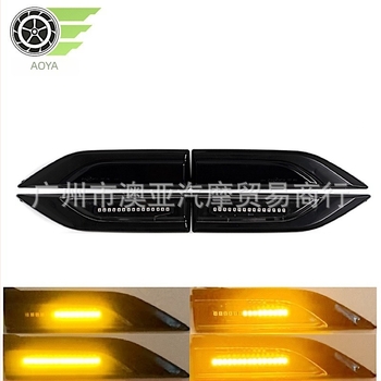 VW T6 MK2 LED oldalsó lámpa jelzőfénnyel (12V, 3W, 3500K, 2015-2019 modellek)
