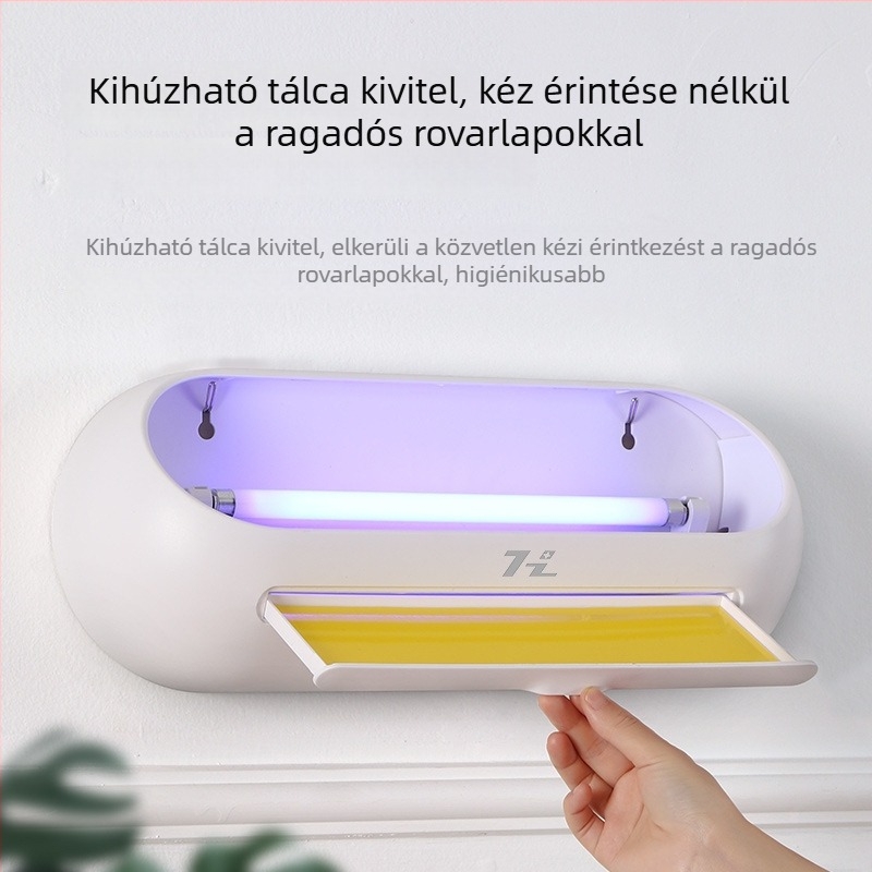 HZ-MY08 UV ragadós légycsapó lámpa beltéri használatra éttermekben és szállodákban, függő kivitel