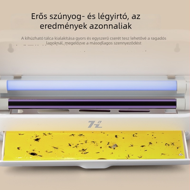 HZ-MY08 UV ragadós légycsapó lámpa beltéri használatra éttermekben és szállodákban, függő kivitel