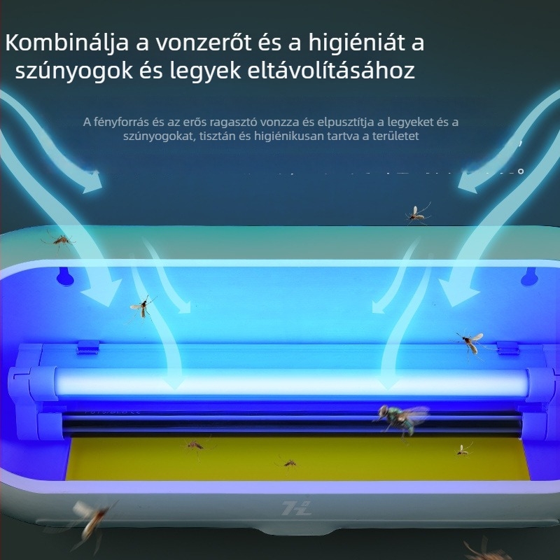 HZ-MY08 UV ragadós légycsapó lámpa beltéri használatra éttermekben és szállodákban, függő kivitel