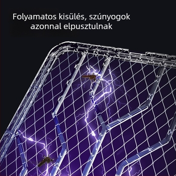 USB-s elektromos szúnyogirtó lámpa LED-del — beltéri, hordozható, falra szerelhető, 10㎡ hatókör, kétfunkciós