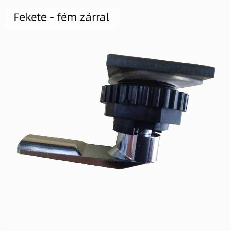 Cilinderzár szekrényekhez, modell New Foundation lock, műanyag kivitel, alkalmas szekrényekhez és elosztó-szekrényekhez, testreszabhatóság elérhető
